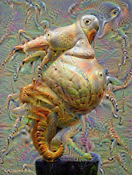 Нейросеть deep dream
