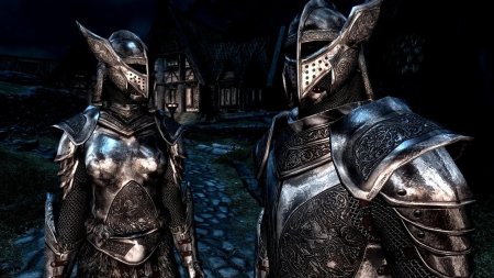 Серебряная броня / silver armor le