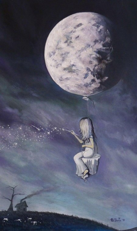 Adrian borda луна картины