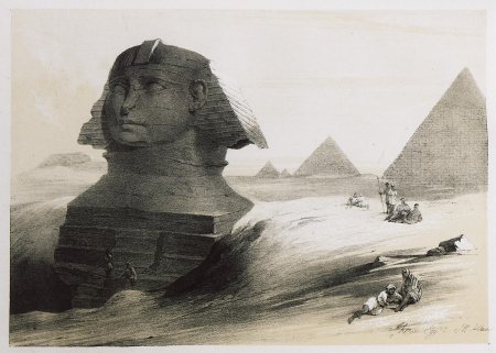 Сфинкс египет 1798 год