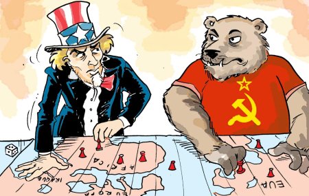 Холодная война карикатура