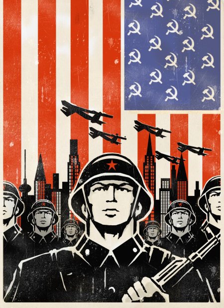 Холодная война плакат