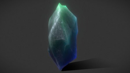 Кристаллы 3d model