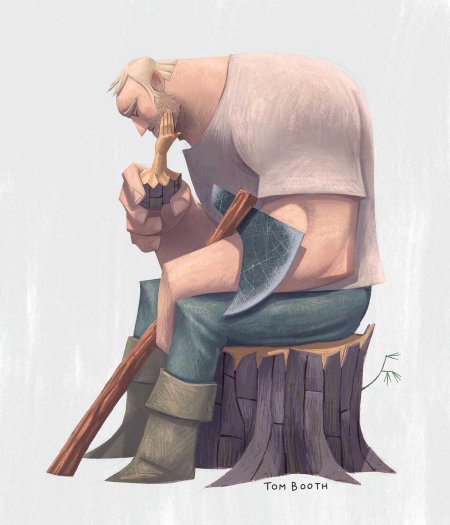 Tom booth дровосек