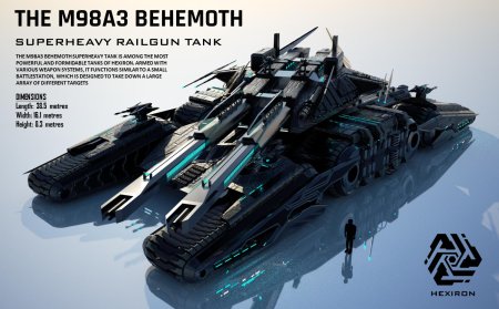 Танки будущего hexiron