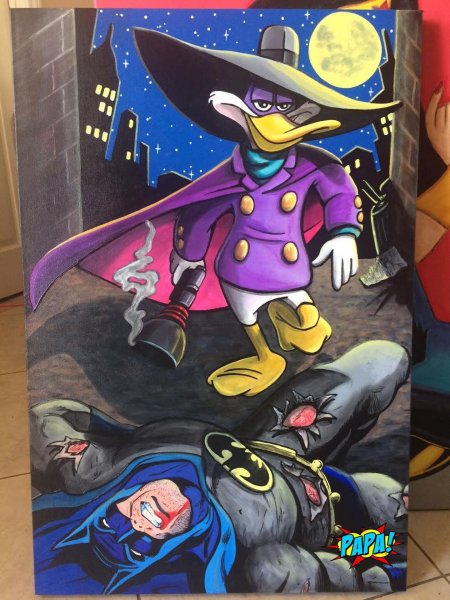 Черный плащ darkwing duck