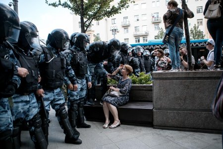 Митинг в москве