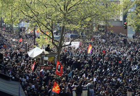 Протесты во франции 2021