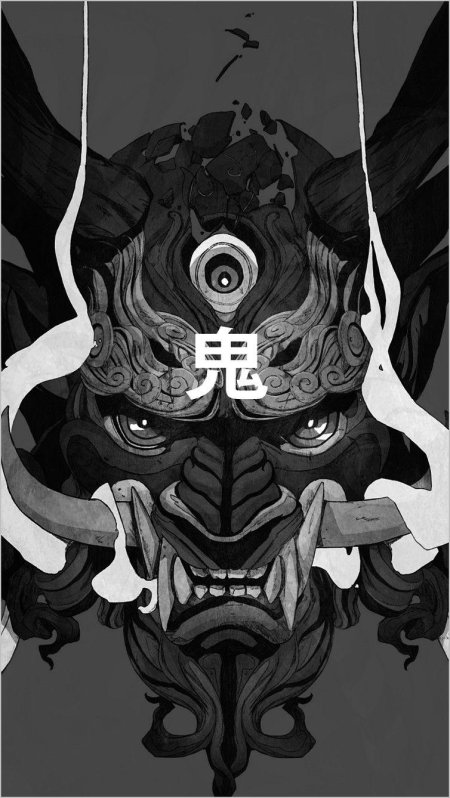 Hannya японский демон