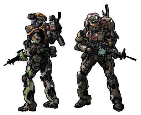 Halo odst броня