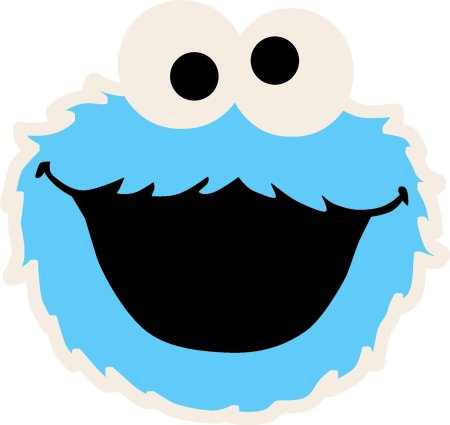 Улица сезам cookie monster