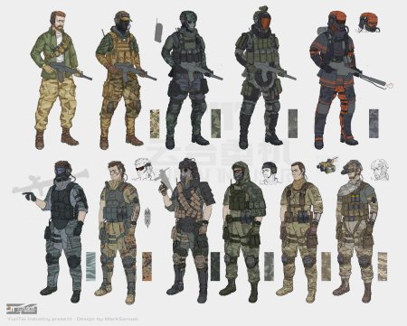 Чвк солдат concept art