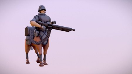 Кентавр 3д