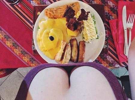 Завтрак для девушки