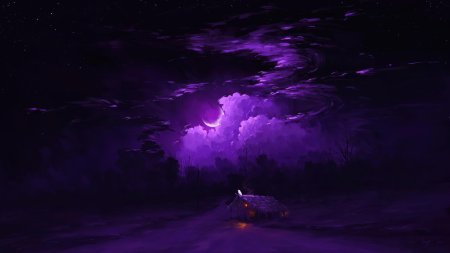 Фиолетовая ночь
