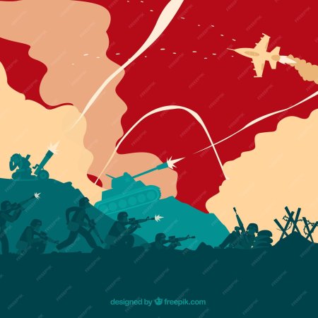 Векторные иллюстрации война