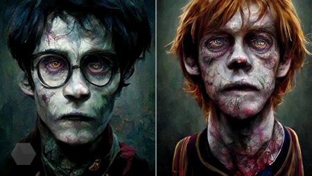 Гарри поттер нейросеть персонажи