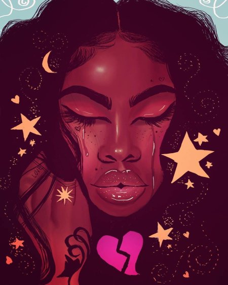 Black girl art