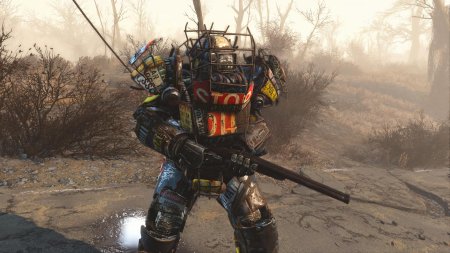 Рейдерская силовая броня в fallout 4