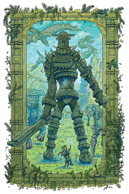 Shadow of the colossus колоссы
