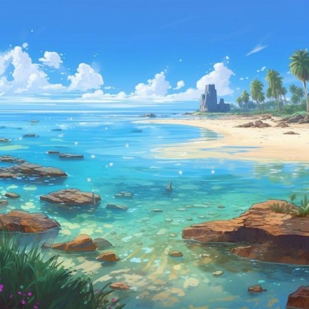 Пляж арт