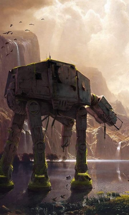 Star wars at at