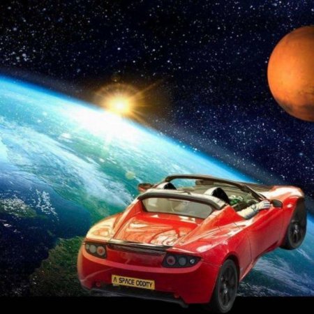 Tesla roadster илона маска