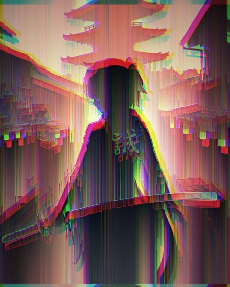 Глитч арт