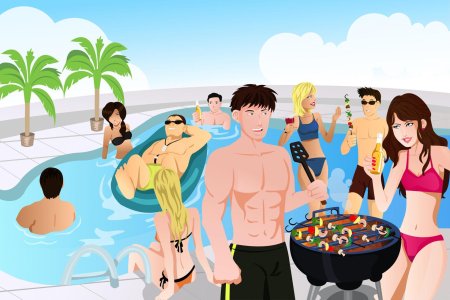 Мультяшная вечеринка