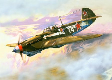 Советский истребитель \ як-1б\
