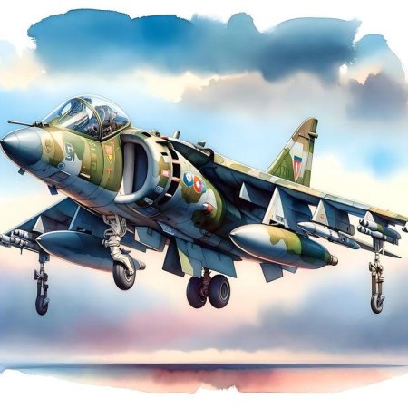 Самолёт harrier gr 7