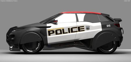 Carbon motors e7 police