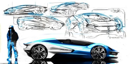 Бмв скетч car design