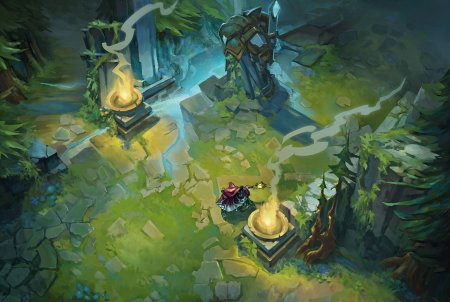 League of legends ущелье призывателей арт