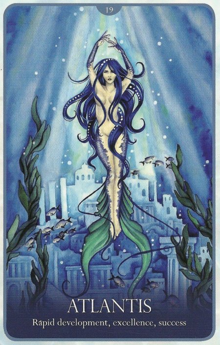 Tarot of mermaids / таро волшебный мир сирен