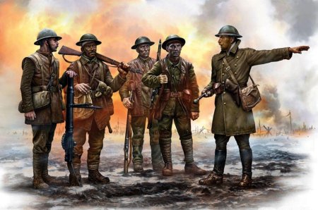 Британский солдат ww1 1917