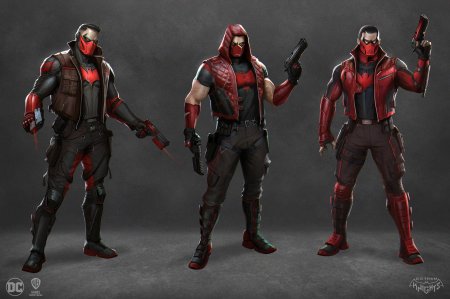 Красный колпак gotham knights