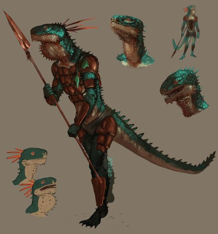 Pathfinder людоящеры