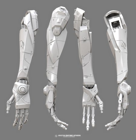 Cyberpunk протезы концепт
