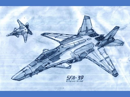 Рисунок истребитель