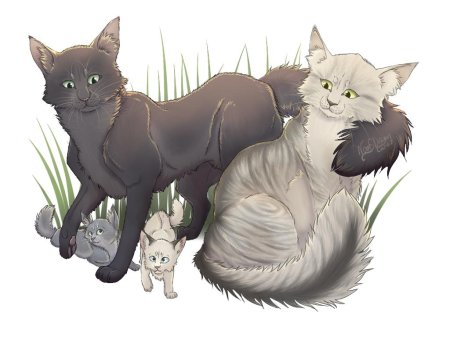 Коты воители лунница