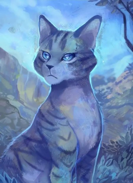 Коты воители воробей и синяя звезда