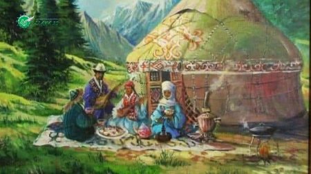 Джайлау и юрта в казахстане