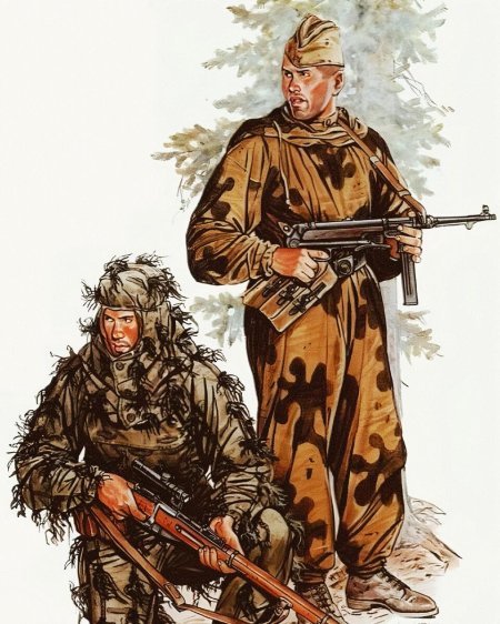 Форма разведчика красной армии 1941-1945