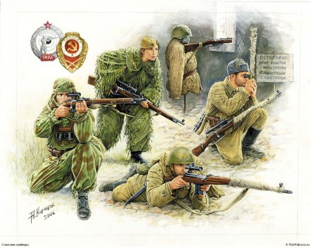 Советские снайперы