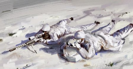 Солдаты зимой