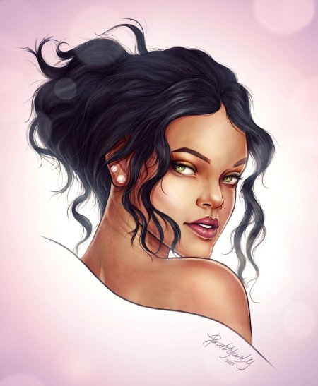Риана арт