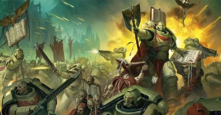 Warhammer 40000 адептус астартес