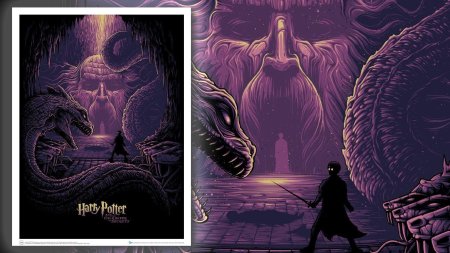 Dan mumford art гарри поттер