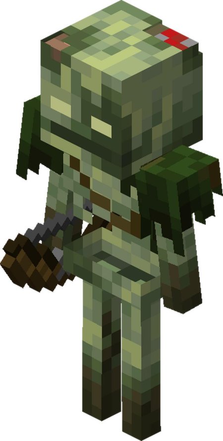 Майнкрафт zombie villager